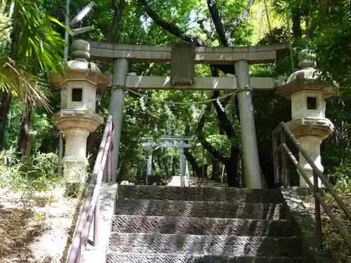 山田神社の鳥居