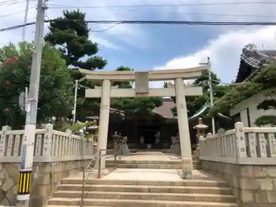 舞子六神社/まいこむの宮の鳥居