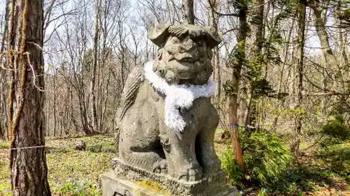 浦臼神社の狛犬