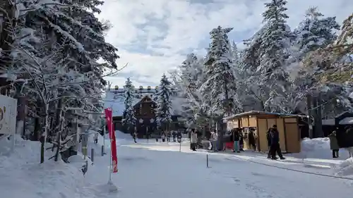 上川神社の初詣