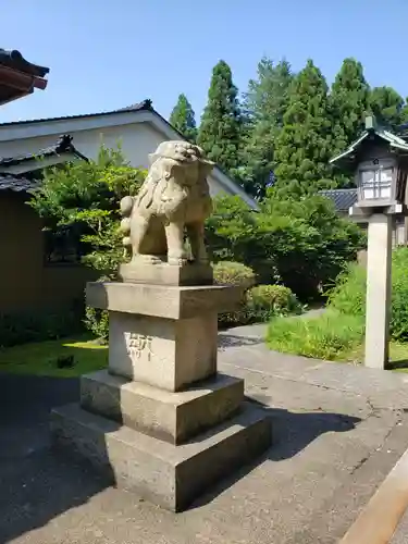 先宮熊野神社の狛犬