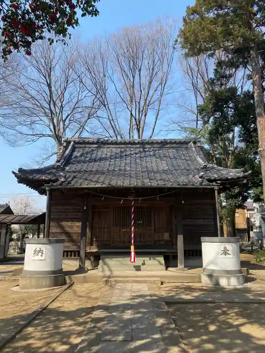 鹿島神社の本殿・本堂