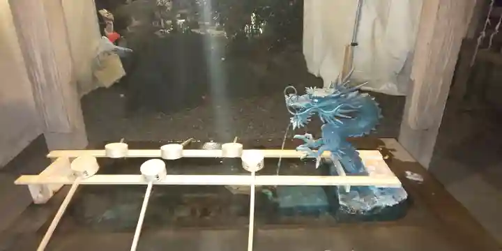 川越氷川神社の手水舎