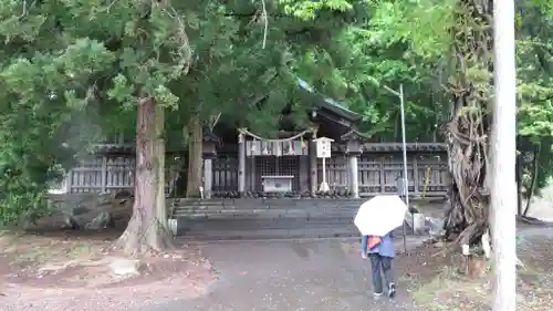 諏訪大社上社前宮の本殿