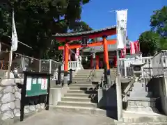 高塚熊野神社の鳥居