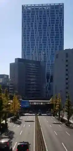 宮益御嶽神社の周辺