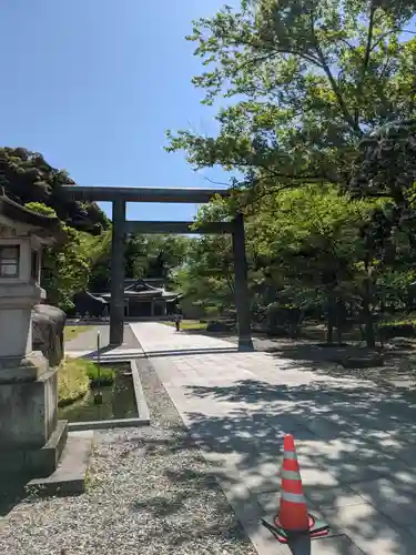 岐阜護國神社の鳥居