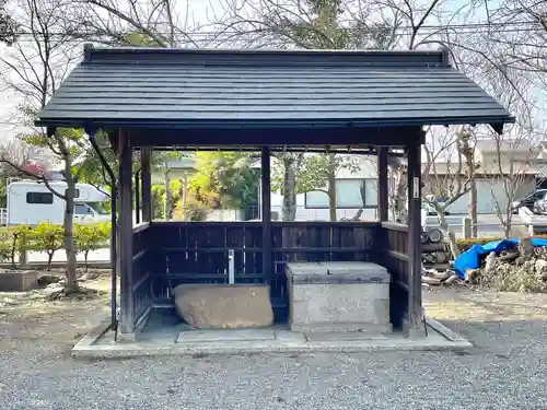 五十鈴神社の手水舎