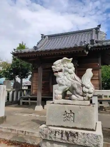 須賀神社の狛犬