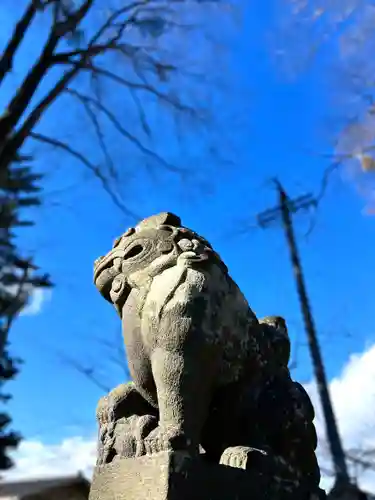 小諸八幡宮の狛犬