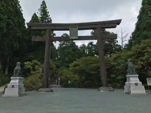 秋葉山本宮 秋葉神社 上社の鳥居