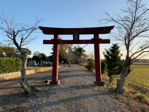 八幡神社の鳥居