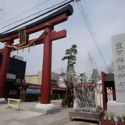 笠間稲荷神社の鳥居