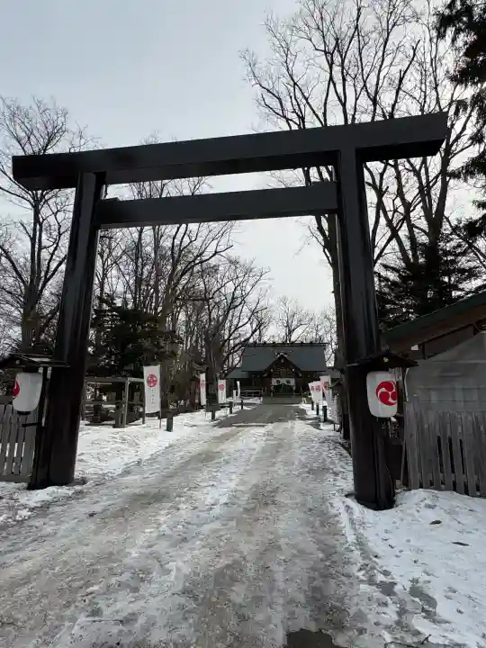 旭川神社の鳥居