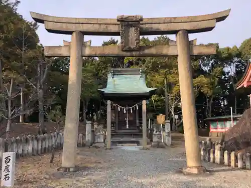 神戸神社の鳥居