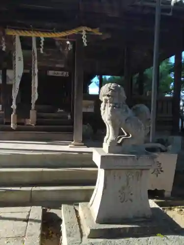 大歳神社の狛犬