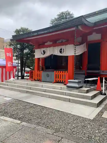 麻布氷川神社の本殿・本堂