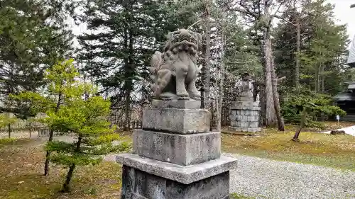 上川神社の狛犬