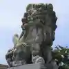 魚津神社の狛犬