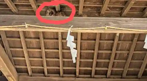 畑子安神社の自然