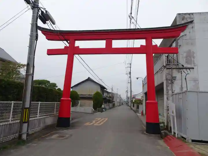 白鳥神社の鳥居