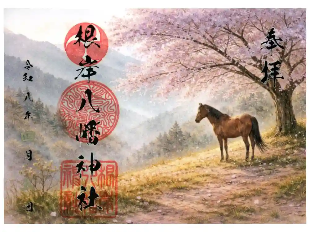 根岸八幡神社の御朱印