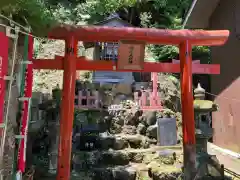 大山寺の鳥居