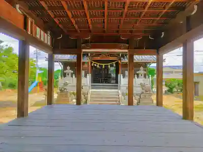 神明加茂社(千秋町加茂)の本殿・本堂