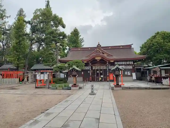阿部野神社の本殿・本堂