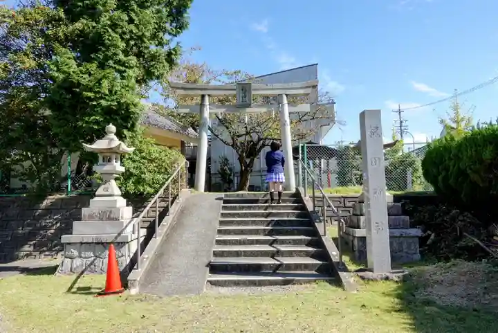梶田神社の手水舎