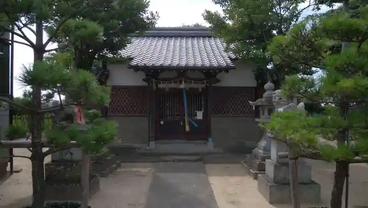 素盞嗚尊神社の本殿・本堂