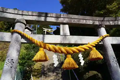 長屋神社の鳥居