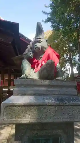 清洲山王宮　日吉神社の狛犬