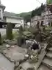 湯前神社の周辺