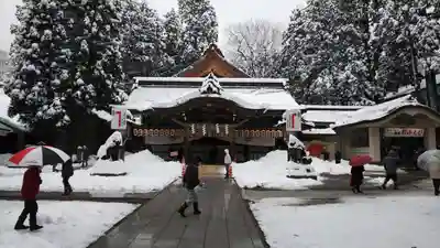 白山比咩神社の本殿・本堂