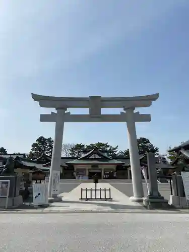 廣島護國神社の鳥居