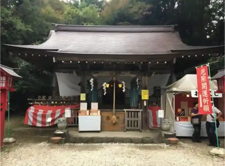 鷲子山上神社の本殿・本堂