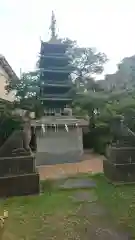 立石熊野神社の塔