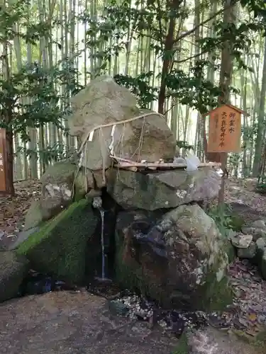 眞名井神社（籠神社奥宮）の手水舎