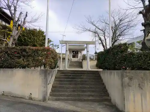 秋葉神社の鳥居