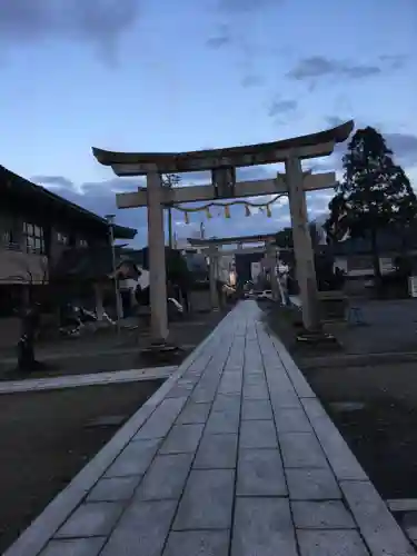 總社大神宮の鳥居