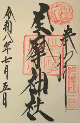坐摩神社の御朱印