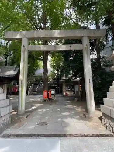 朝日神社の鳥居