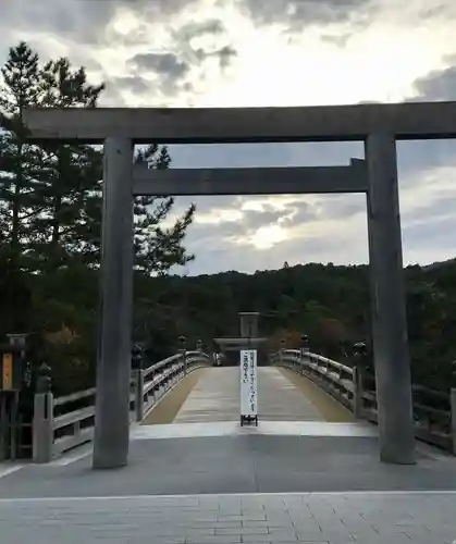 伊勢神宮内宮（皇大神宮）の鳥居