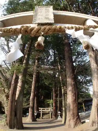 島大国魂御子神社の自然