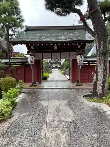 大坊本行寺の山門・神門