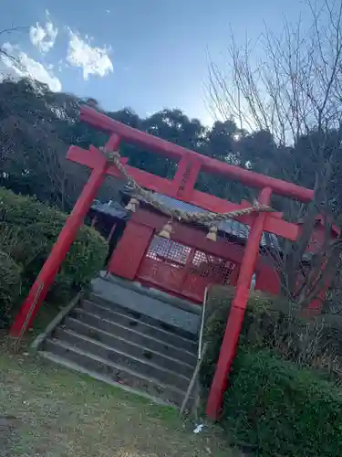 立岩稲荷神社の鳥居