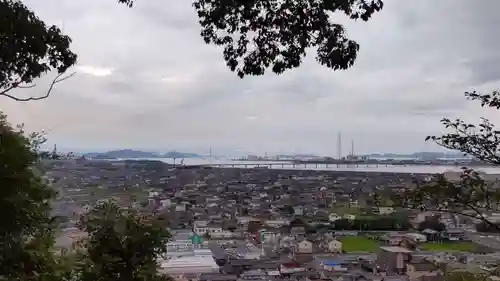 箆取神社の景色