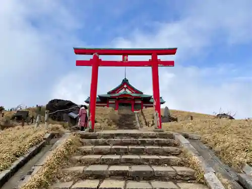 箱根元宮の鳥居