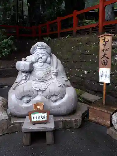 日光二荒山神社の像